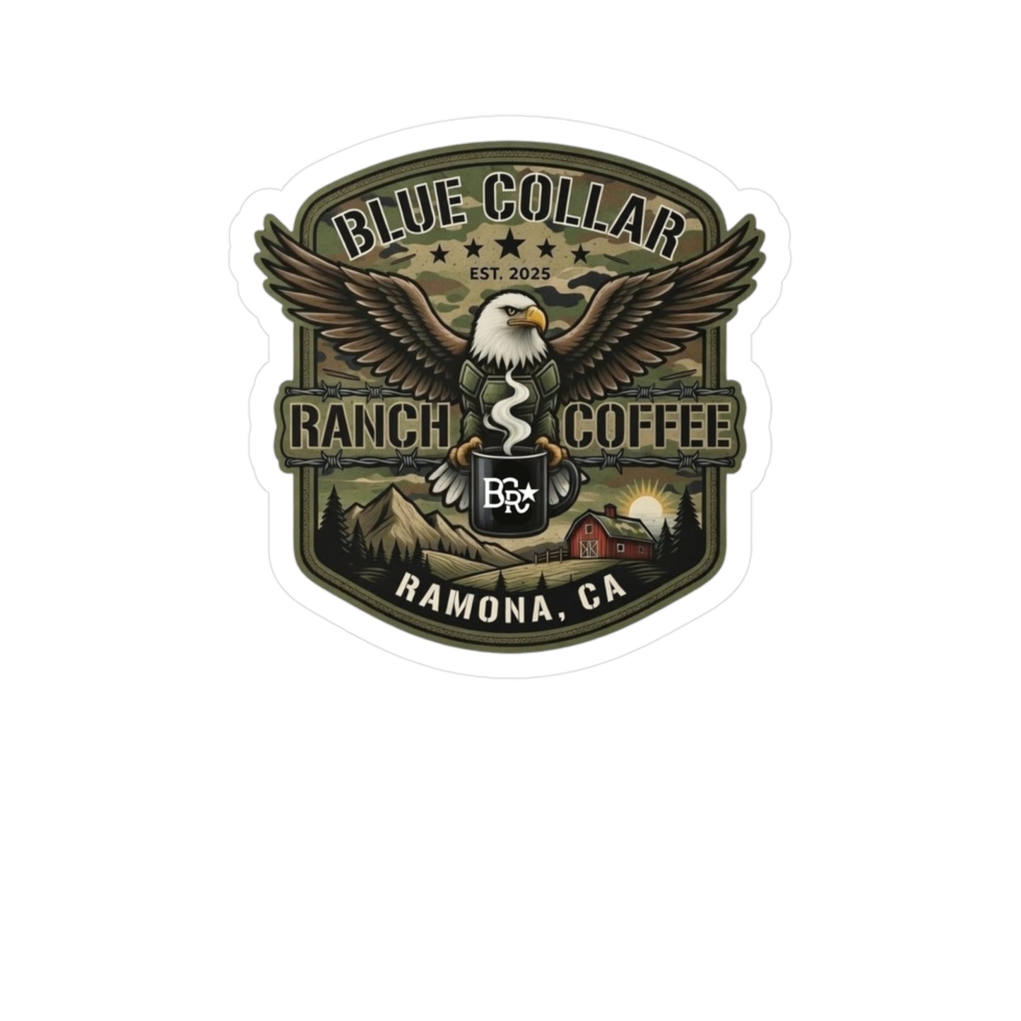 BCRC Logo Vinyl Decals