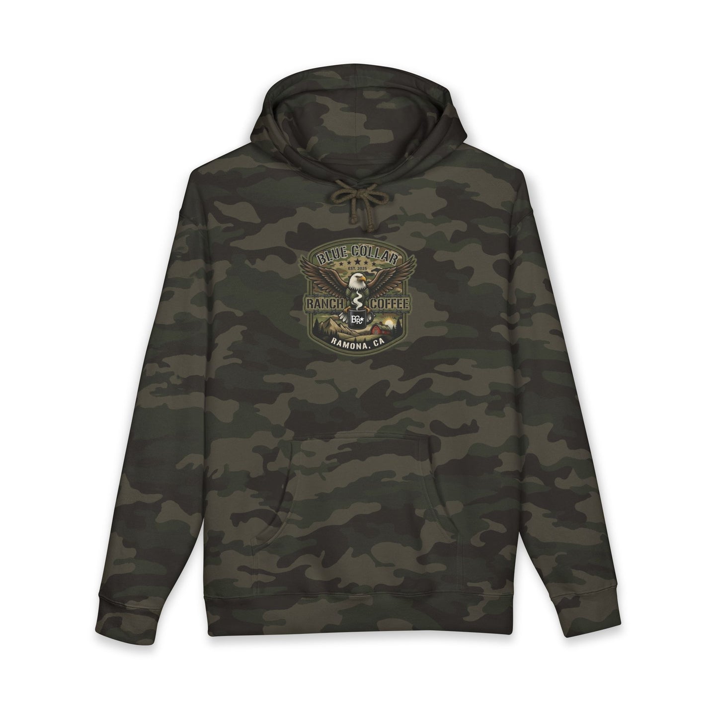 BCRC - Ramona Eagle Unisex Heavyweight Hooded Sweatshirt