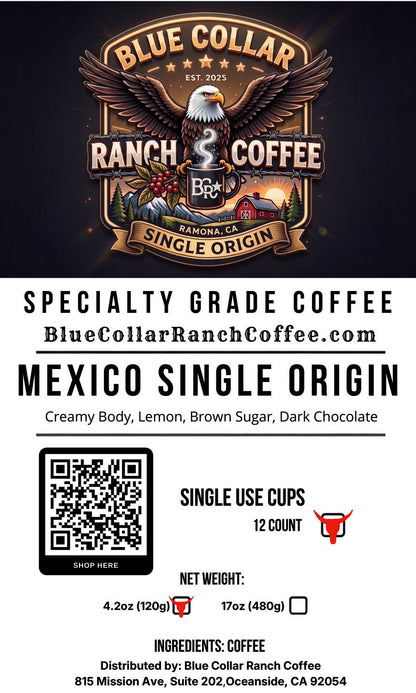 Mexico Single Origin (Single Use Cups)