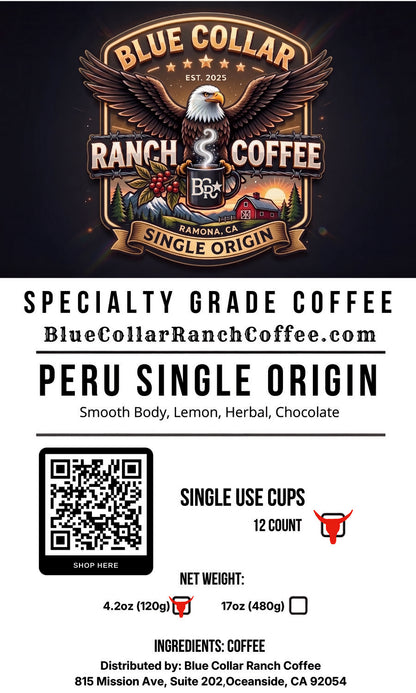 Peru Single Origin (Single Use Cups)
