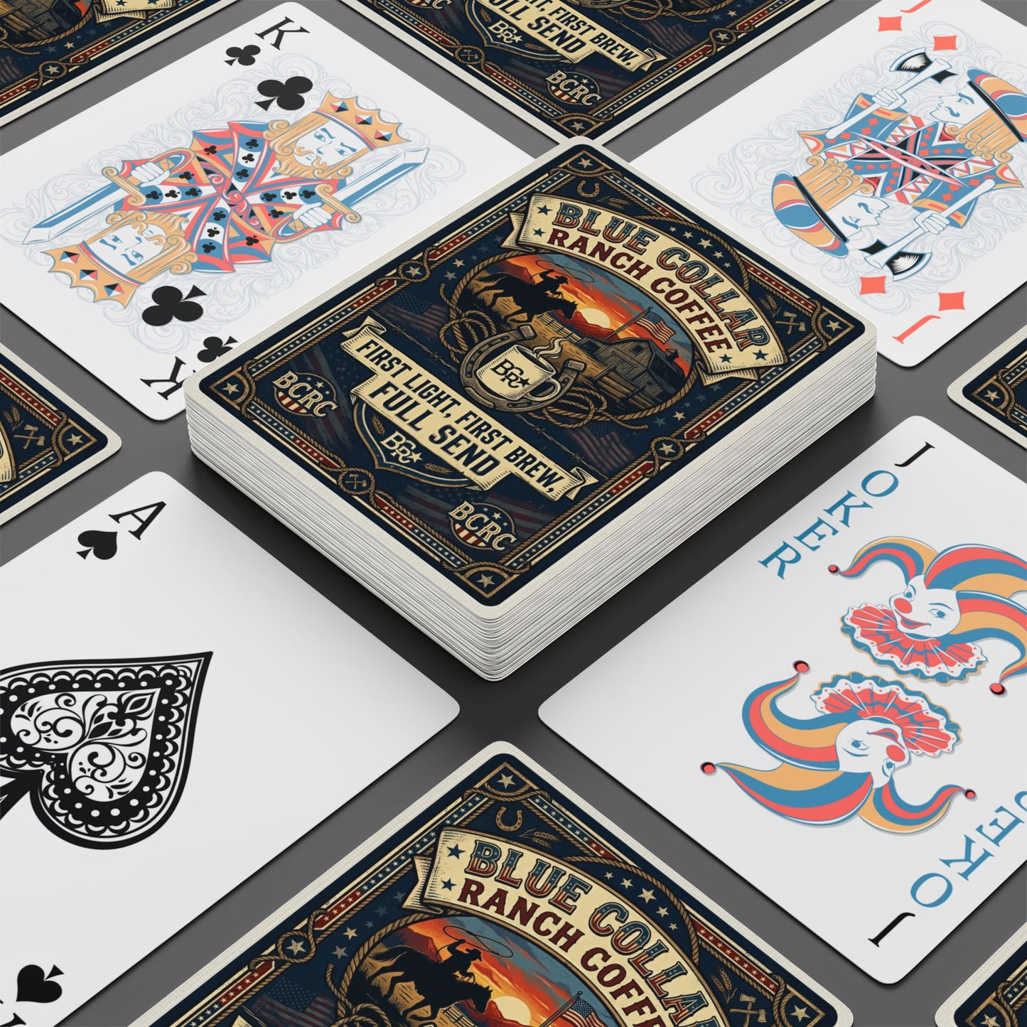 BCR Coffee Poker Playing Cards
