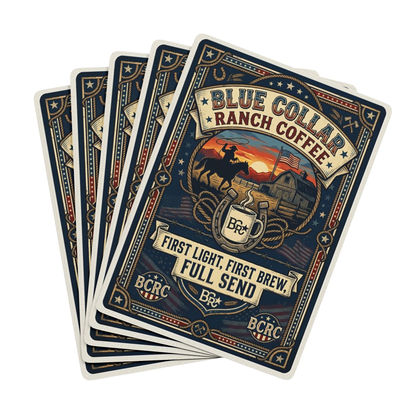 BCR Coffee Poker Playing Cards