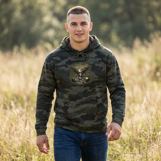 BCRC - Ramona Eagle Unisex Heavyweight Hooded Sweatshirt