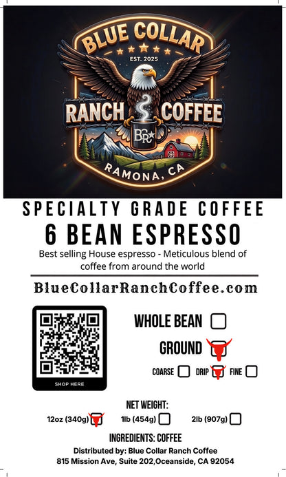 6 Bean Espresso