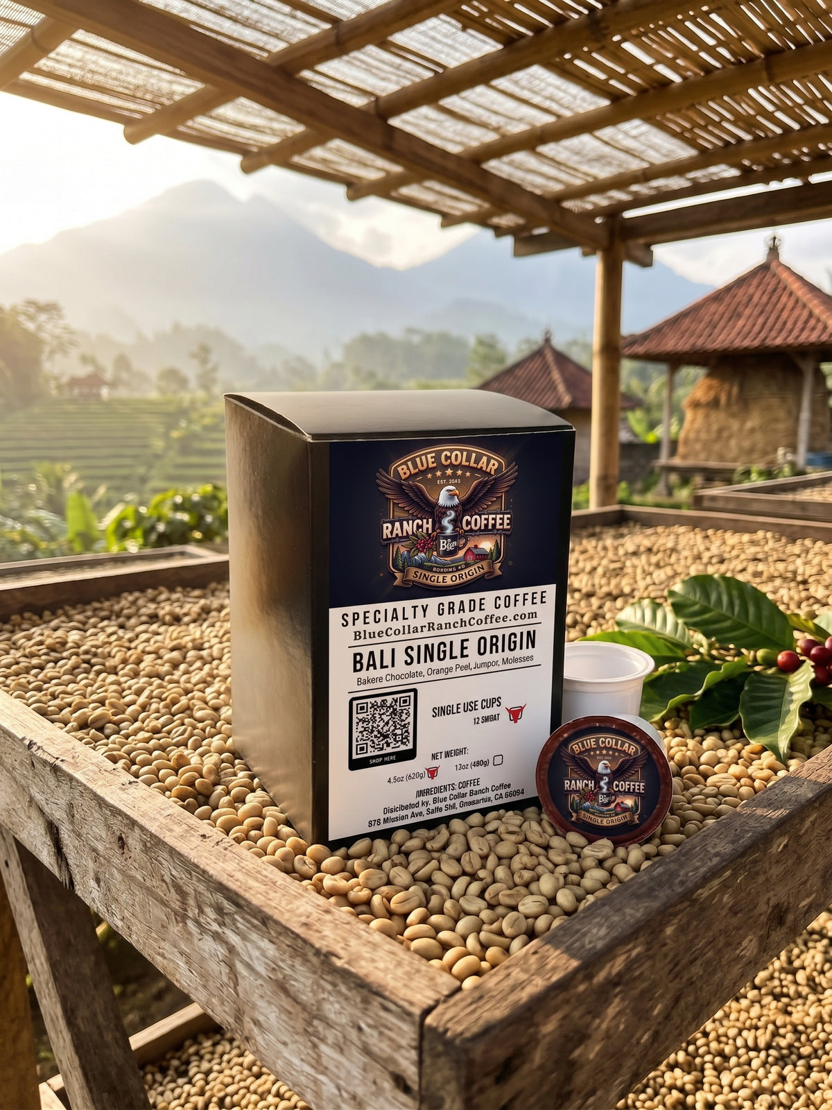 Bali Blue Single Origin (Single Use Cups)