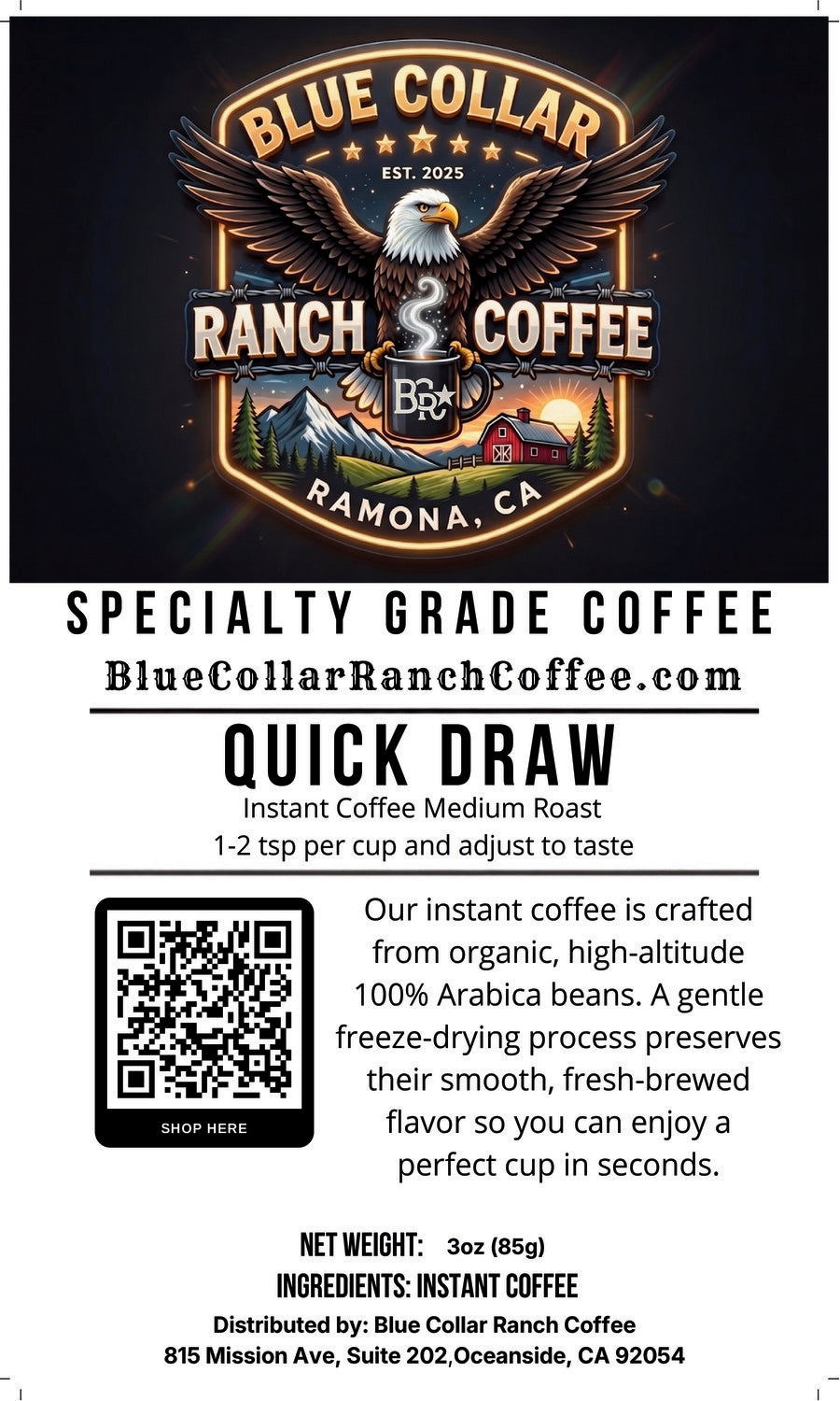 Quick Draw (Instant Coffee)