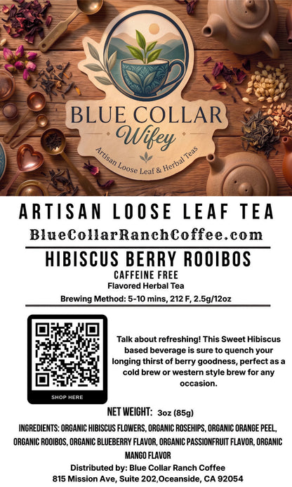 Hibiscus Berry Tea (Caffeine Free)