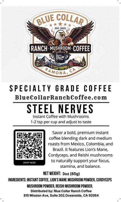 Steel Nerves (Instant Functional Coffee)